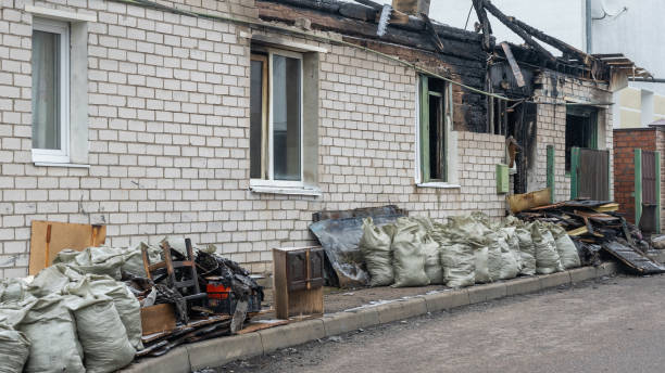 Professional Soot Cleanup technician working in Vermillion, MN